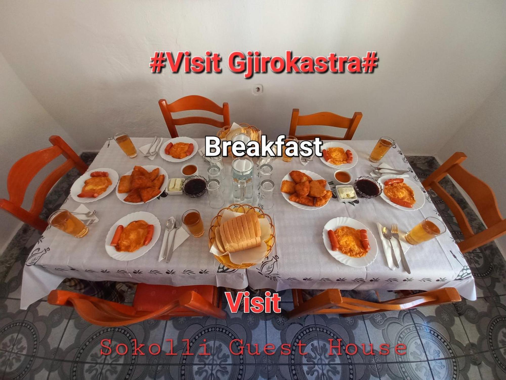 Sokolli Guest House Гирокастра Экстерьер фото